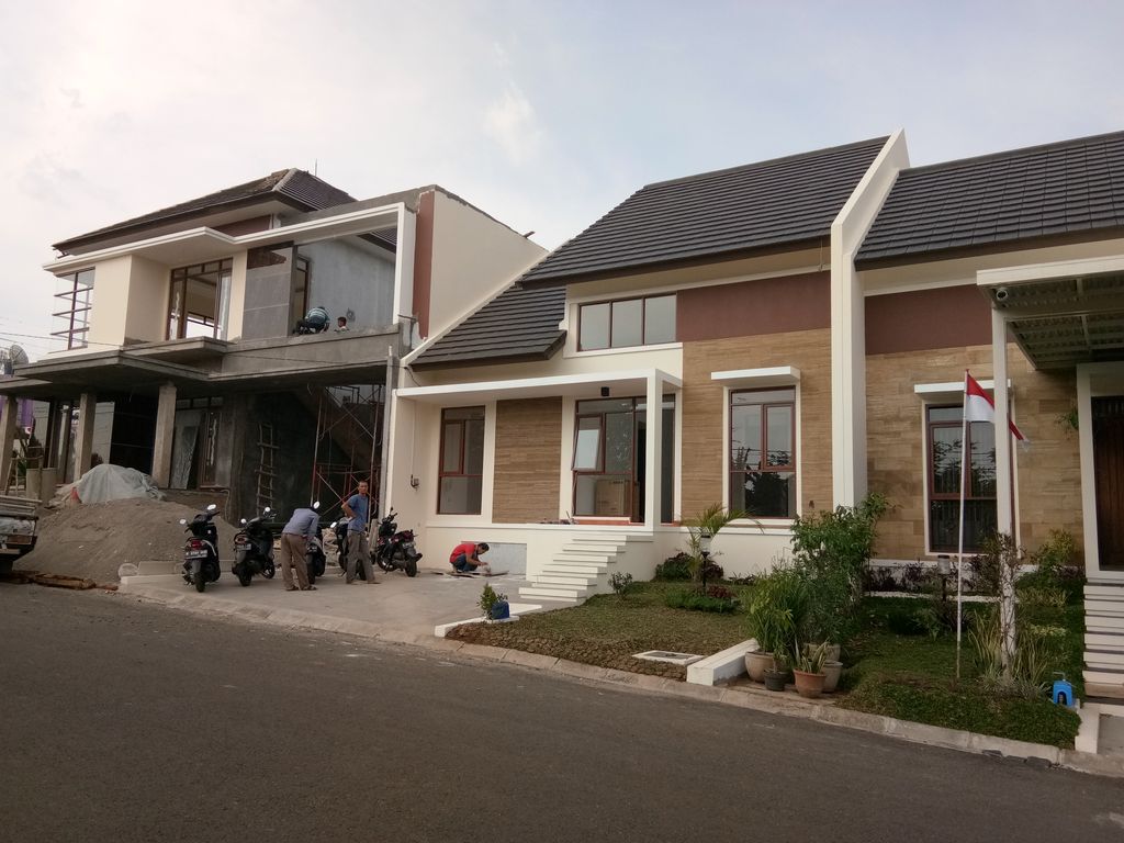 foto denah rumah tipe 69/180 perumahan The Awani Residence 2