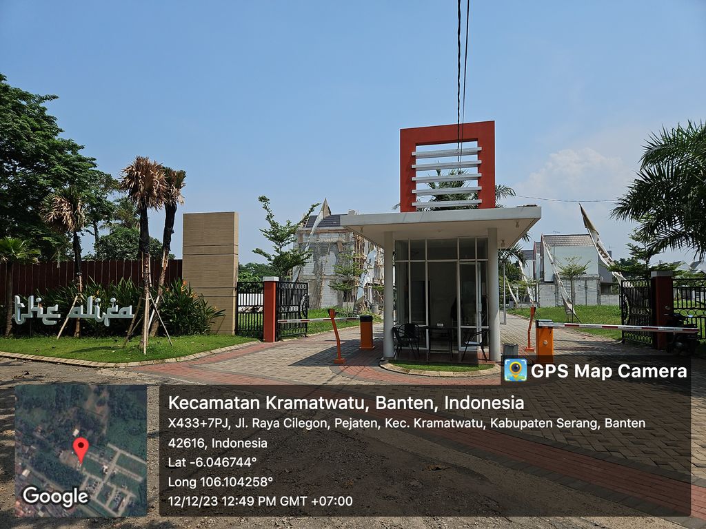 foto gerbang perumahan GRAND ARFA WULANDIRA