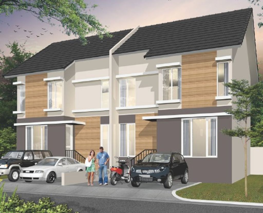 foto tampak rumah tipe FTI 68 perumahan PERUMAHAN WAHID FTI 1