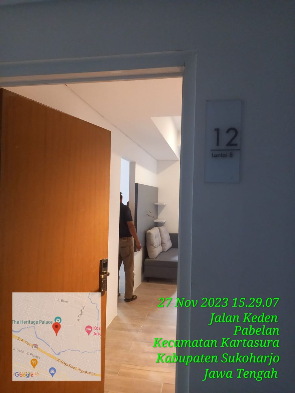 foto tampak rumah tipe 2BR LARGE perumahan menara one