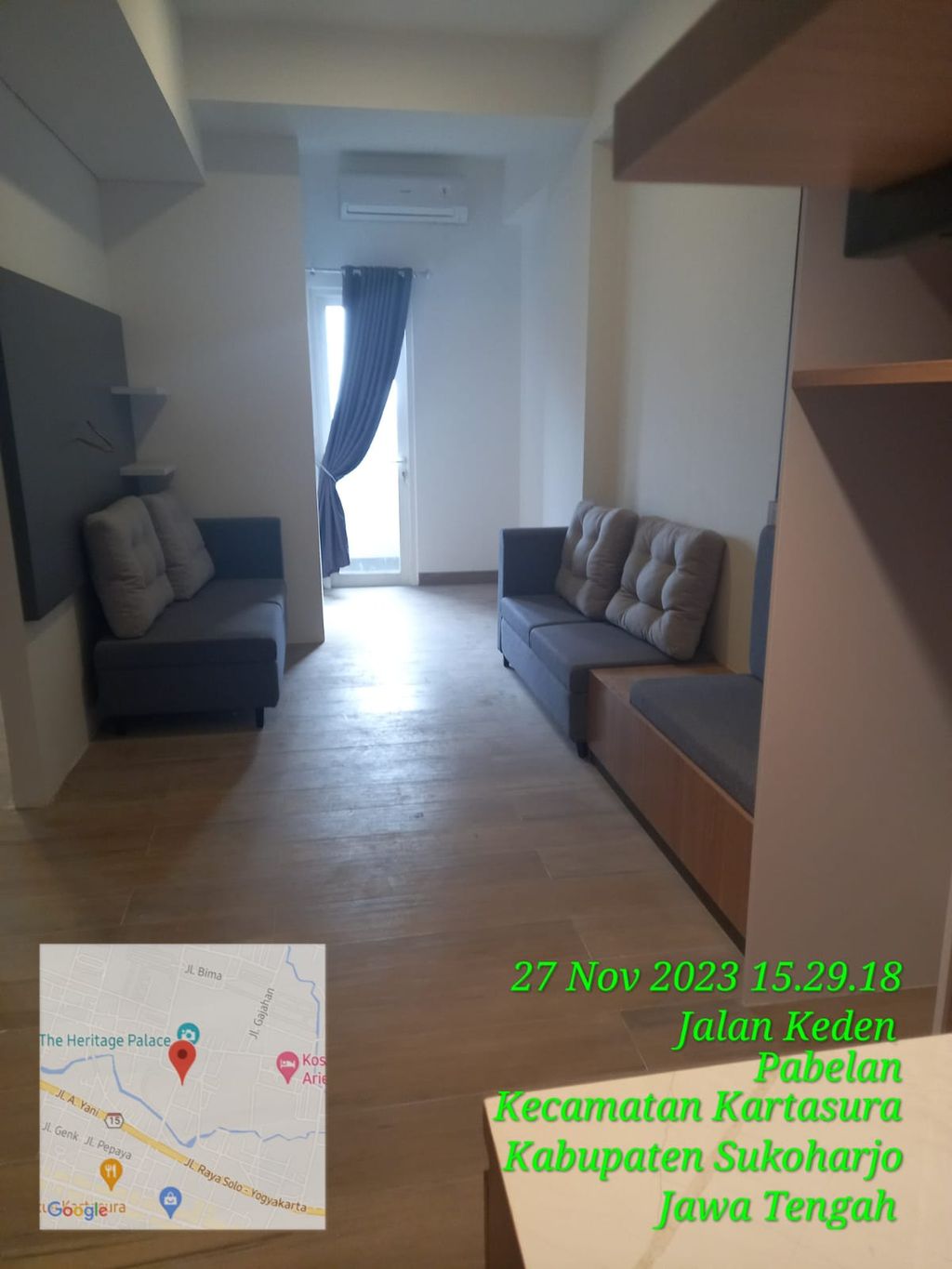 foto denah rumah tipe 2BR LARGE perumahan menara one