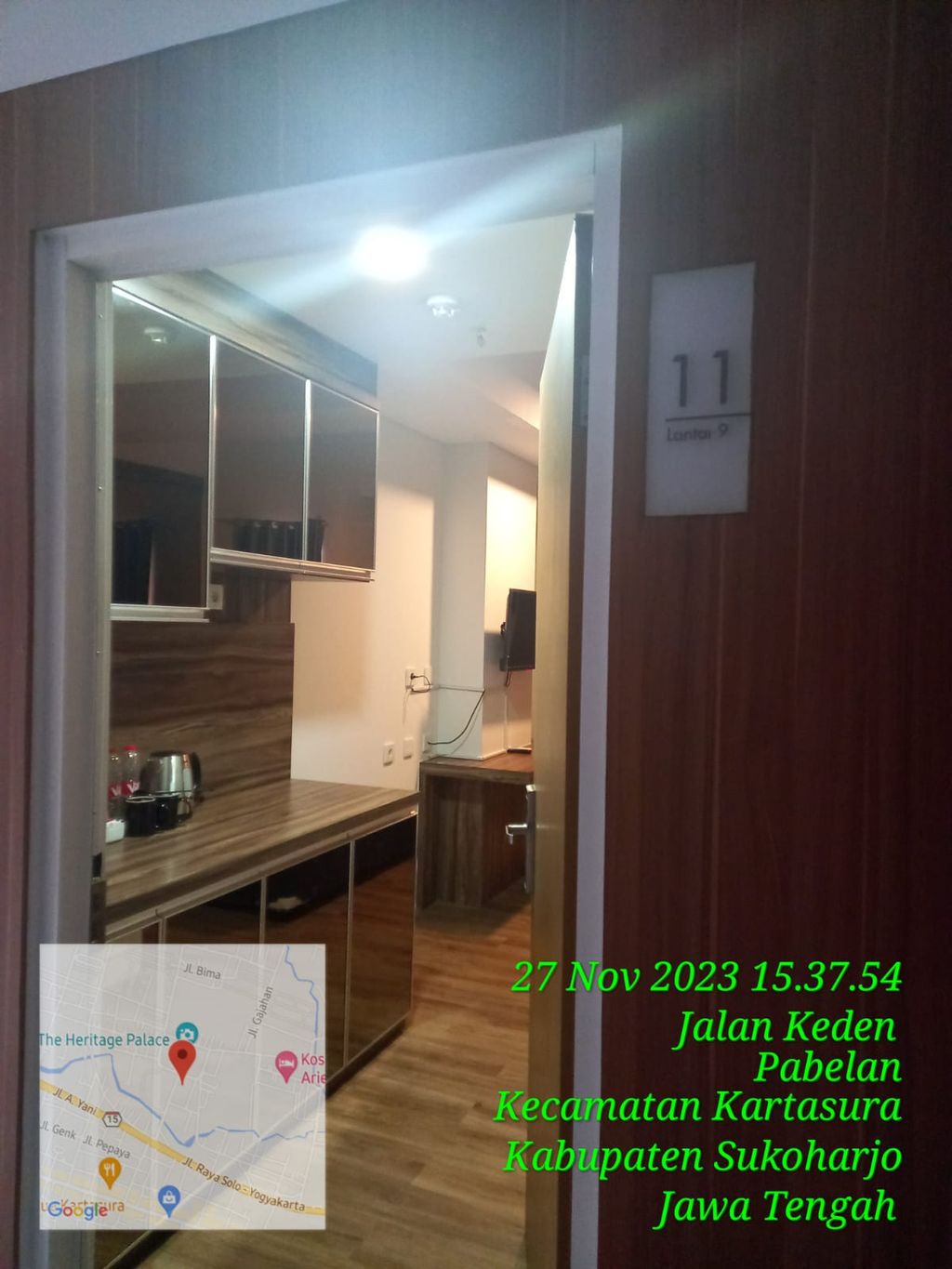 foto tampak rumah tipe STUDIO perumahan menara one