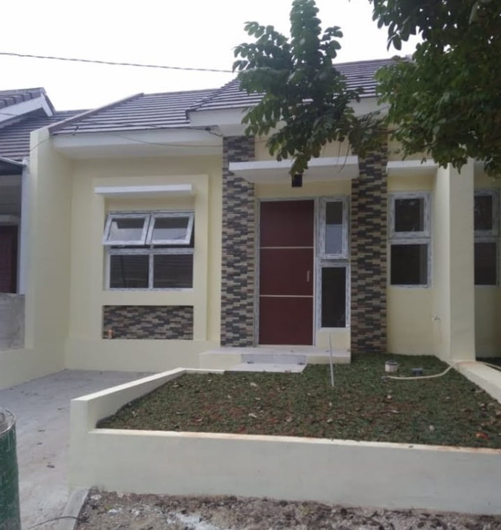 foto tampak rumah tipe 43/90 perumahan Sawangan Residence Ideal