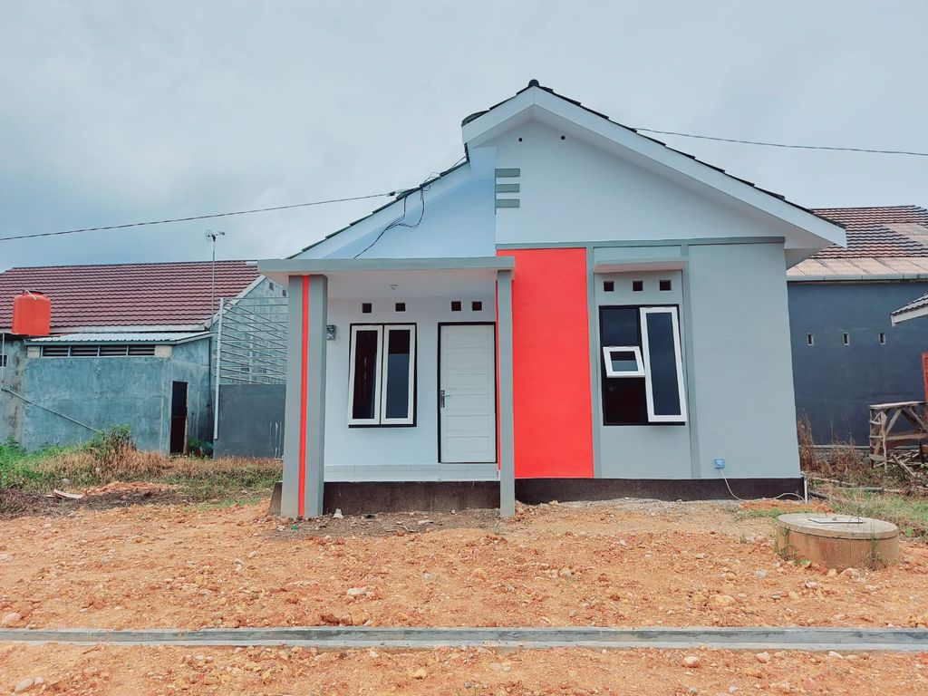 foto tampak rumah tipe 36 perumahan PERUMAHAN PONDOK MEKATANI ASRI