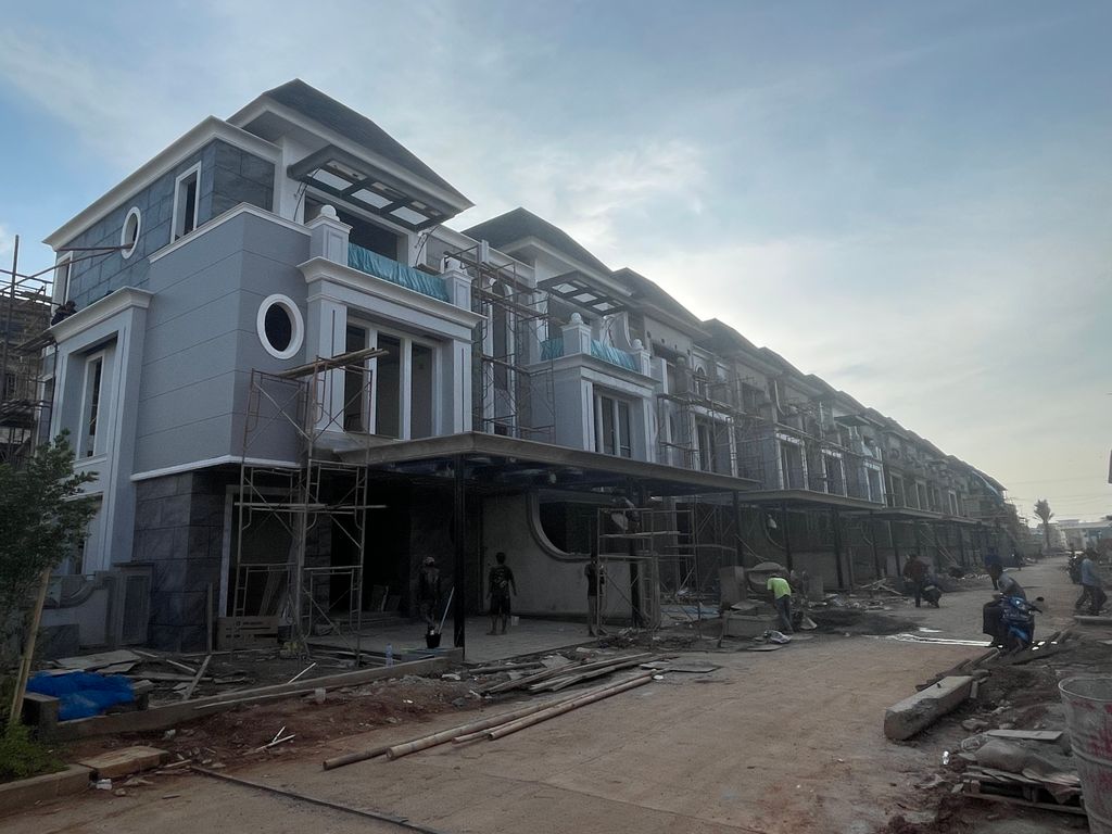 foto posisi tengah perumahan BUKIT PODOMORO JAKARTA