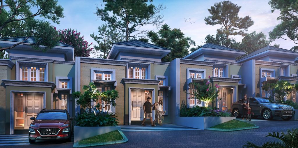 foto tampak rumah tipe PRIMROSE (2) perumahan Perumahan CitraGarden Malang