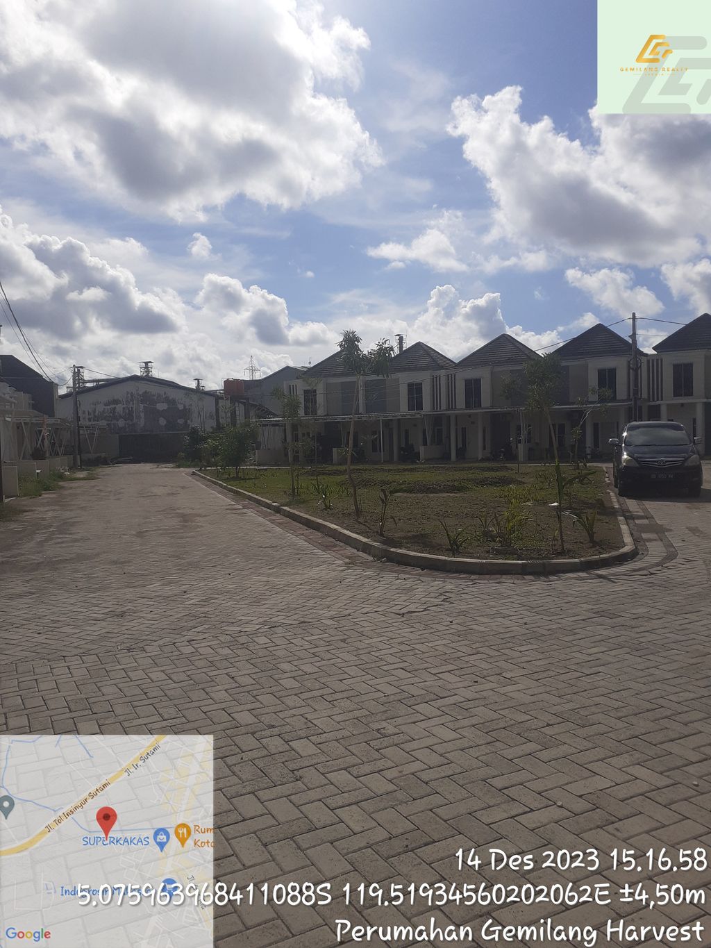 foto posisi tengah perumahan PERUMAHAN GEMILANG HARVEST RESIDENCE