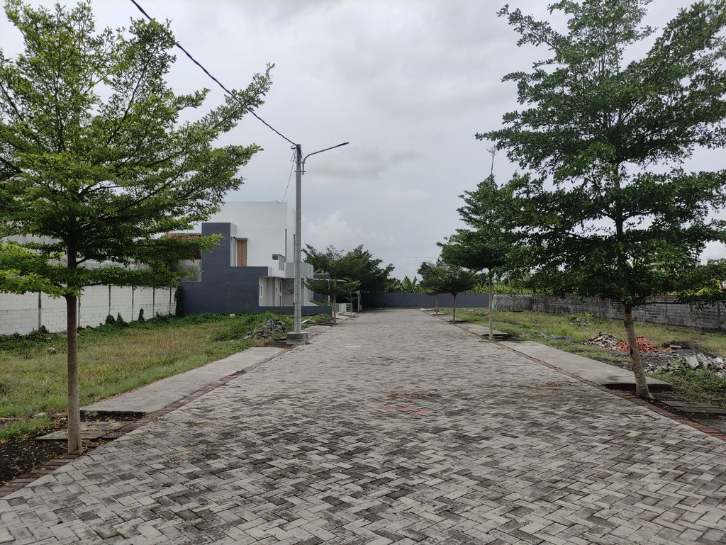 foto posisi tengah perumahan Hasanah City