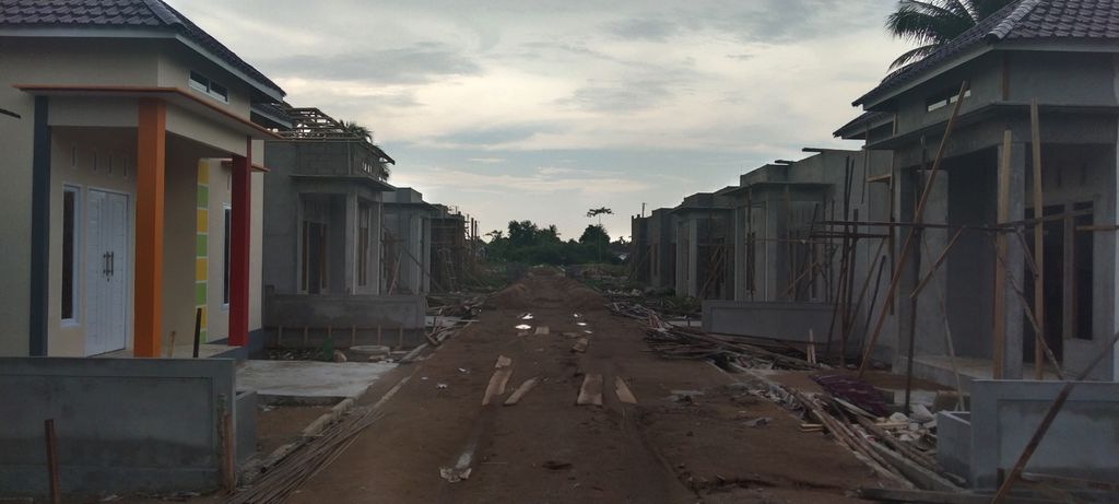 foto gerbang perumahan Griya Kasturi Permai 2 E-F