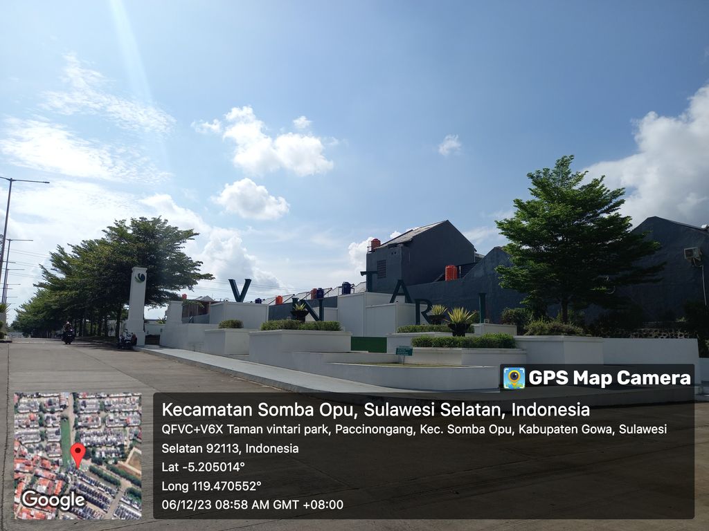 foto posisi tengah perumahan CITRA GARDEN TAHAP II