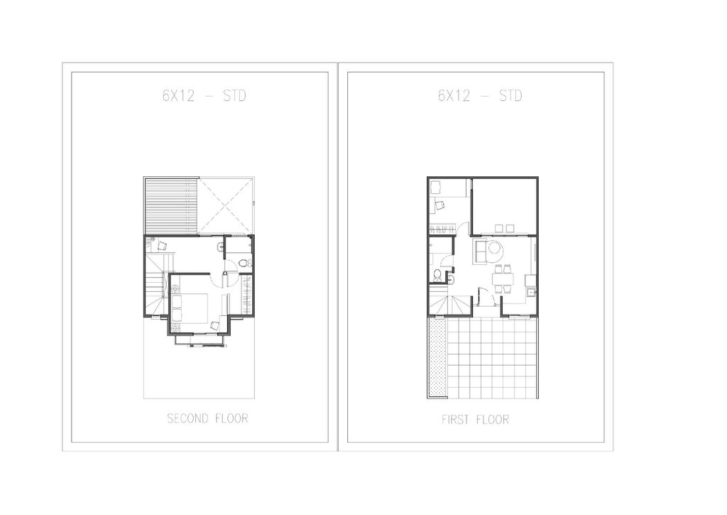 foto denah rumah tipe TERRA STD 72 perumahan AMESTA LIVING