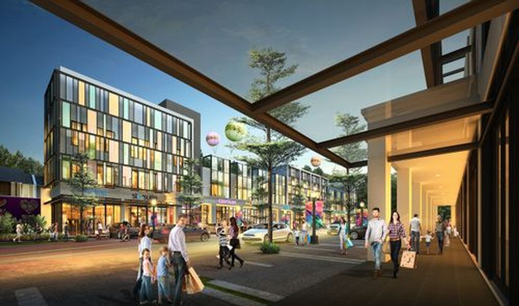 foto tampak rumah tipe HARVEST POINT 2 LANTAI (2023) perumahan GRAND HARVEST