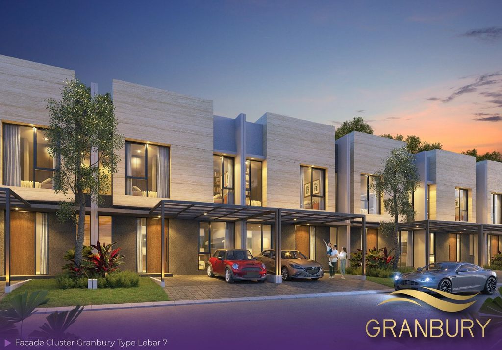 foto tampak rumah tipe G-86-98-T perumahan CITRAGRAND CIBUBUR CBD/CITRAGRAND 2 (GRANBURY TAHAP 2)