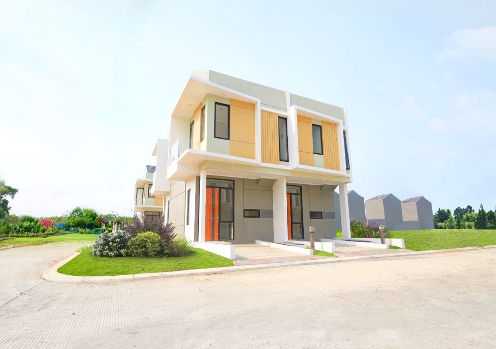 foto tampak rumah tipe Kayana II at Thalassa 37/52 perumahan Perumahan Galuh Mas
