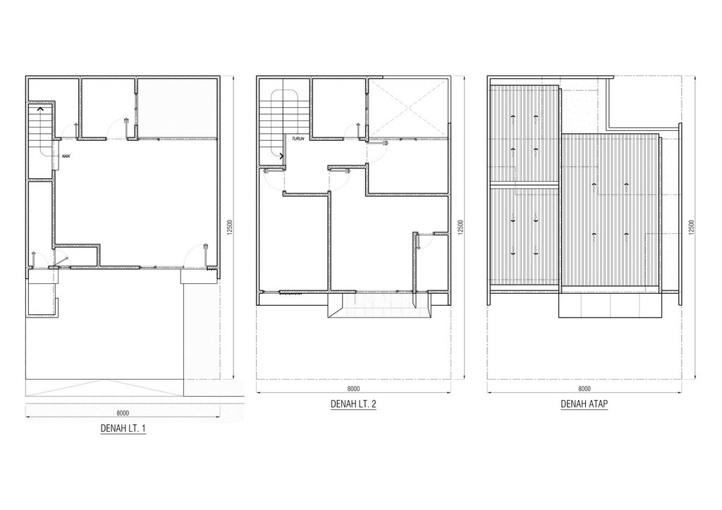 foto denah rumah tipe The Eight 843 Signature (Boulevard) (8x12,5) perumahan AMEGA WESTPARC