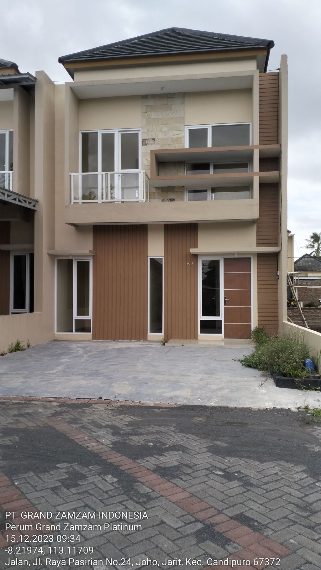 foto contoh rumah perumahan GRAND ZAMZAM PLATINUM