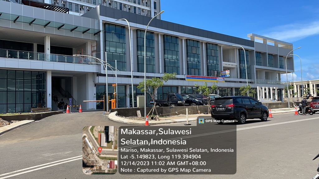 foto gerbang perumahan CitraLand City CPI Makassar