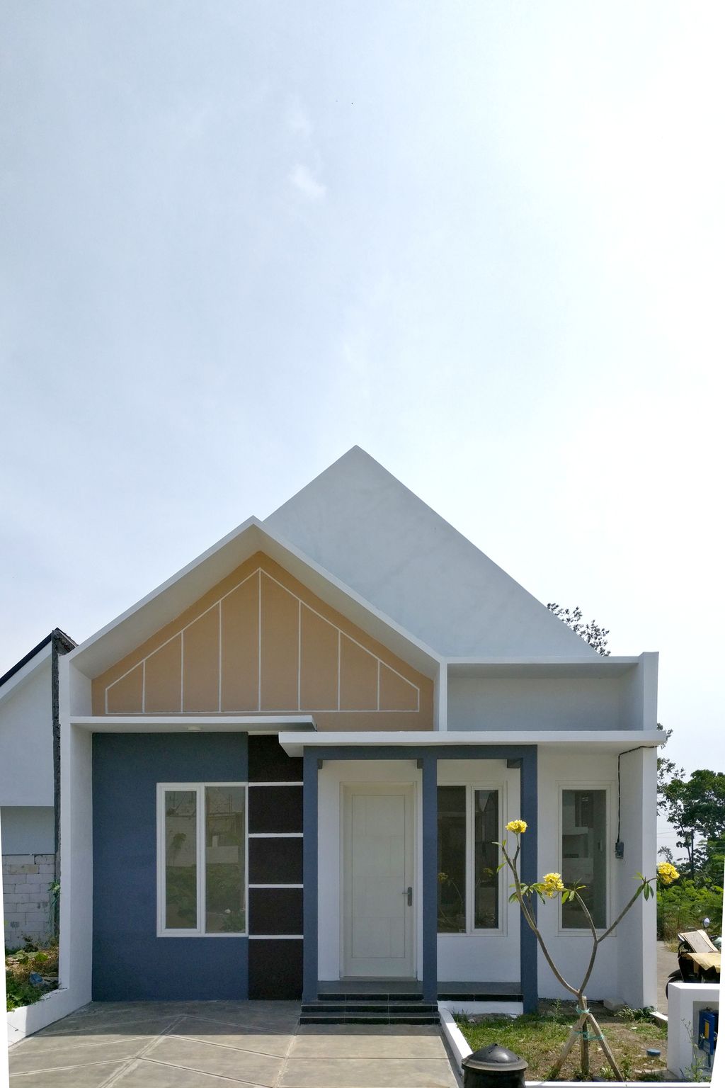 foto tampak rumah tipe ARLINGTON perumahan Grand Arumba tahap 2 & 3