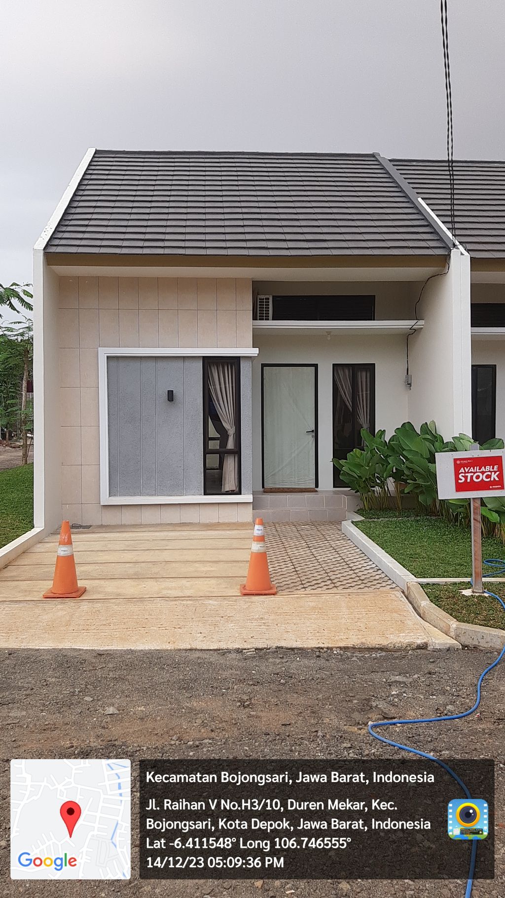 foto contoh rumah perumahan Villa Rizki Ilhami 2 Sawangan Cluster Munawarah