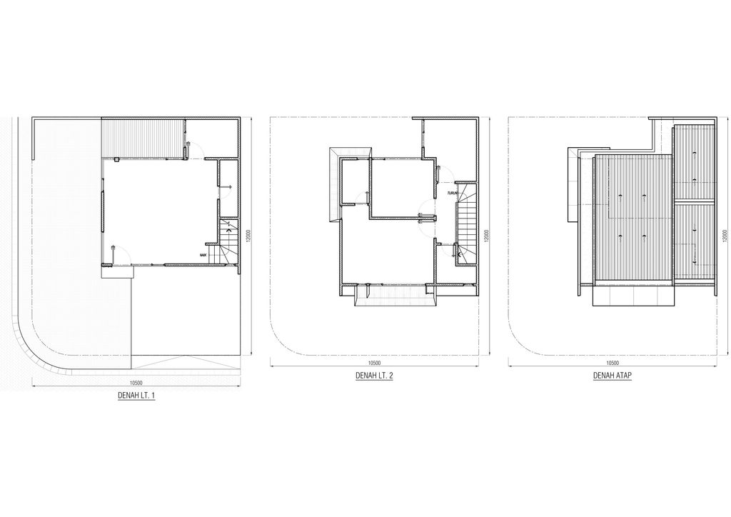 foto denah rumah tipe The Eleven 1143 Max (10,5X12) perumahan AMEGA WESTPARC