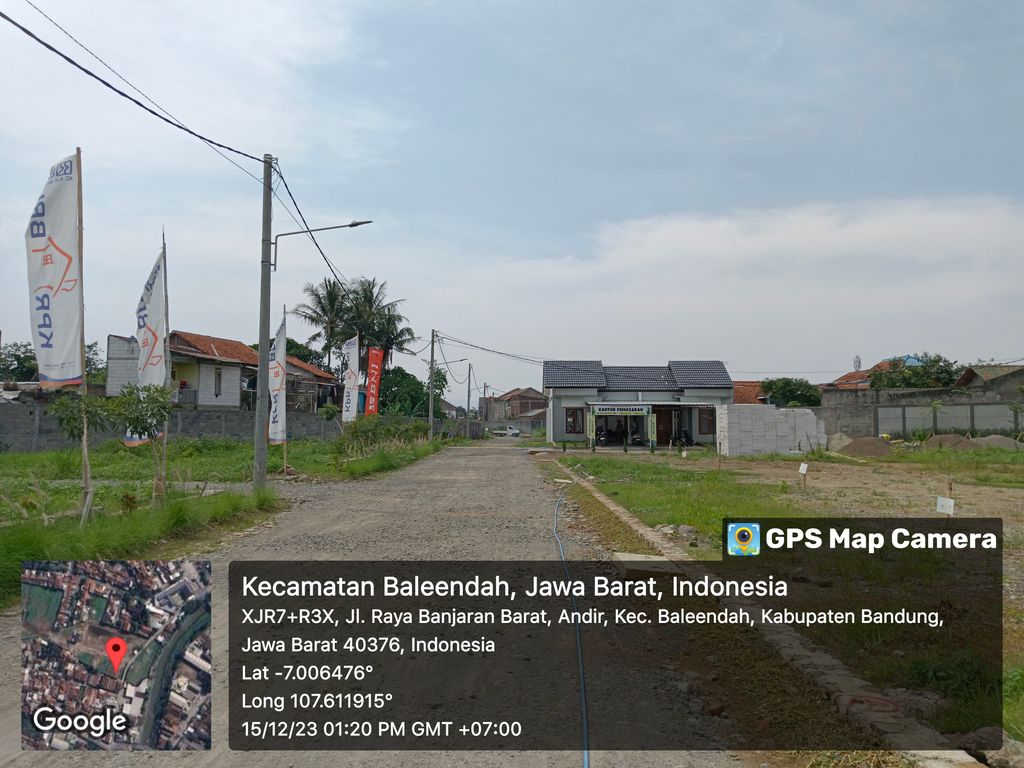 foto posisi tengah perumahan Grand Malakasari Residence
