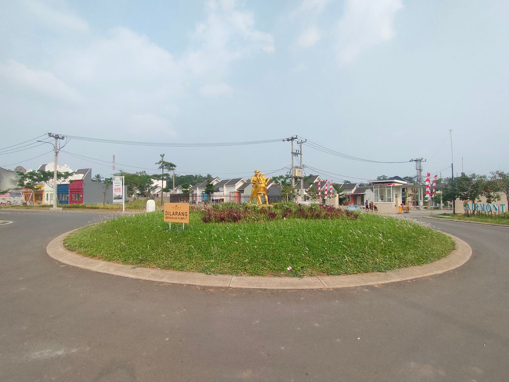 foto posisi tengah perumahan CITRALAND PURI SERANG/ALILA II
