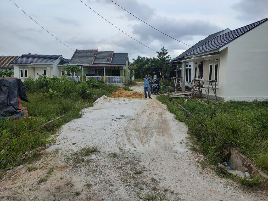 foto posisi tengah perumahan BAKAU INDAH