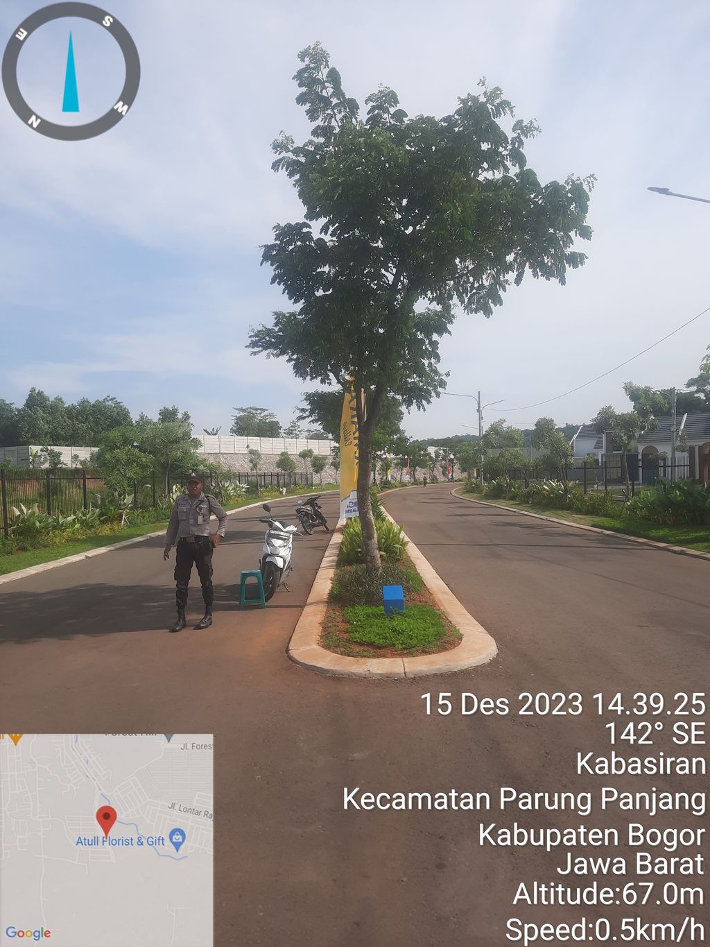 foto posisi tengah perumahan AMARA VILLAGE