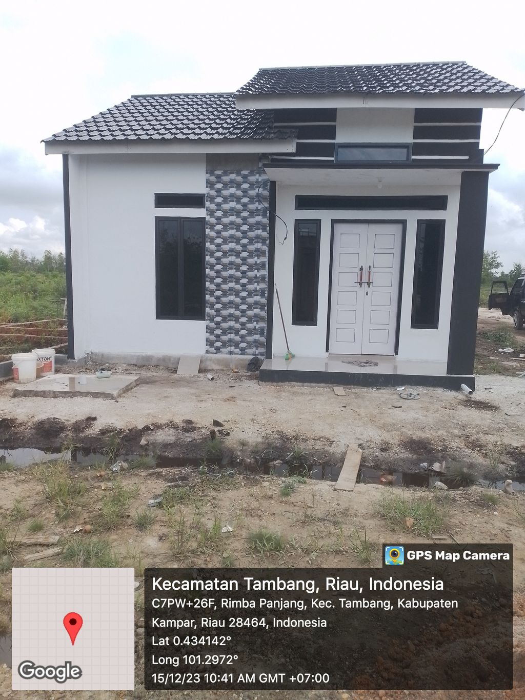 foto contoh rumah perumahan Perumahan villa Mutiara Residance V