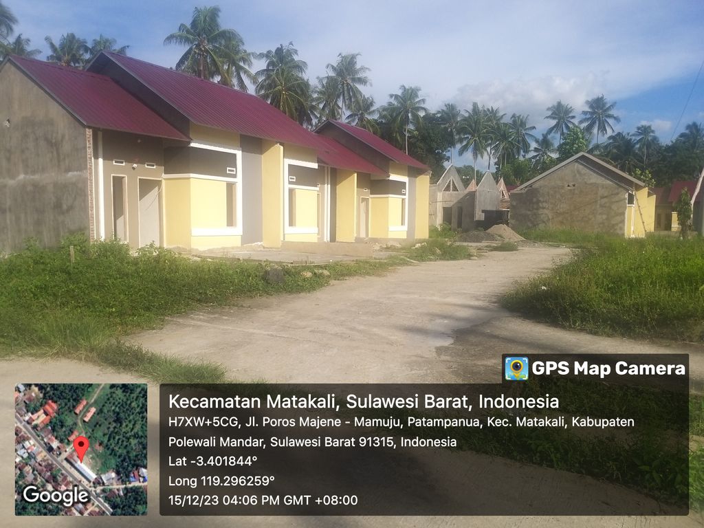 foto posisi tengah perumahan GRAND SULAWESI POLMAN