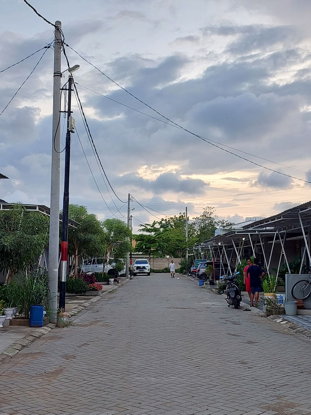 foto posisi tengah perumahan DESA HIJAU 2