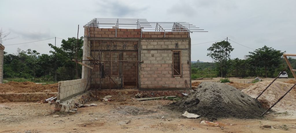 foto contoh rumah perumahan PERMATA CALISTA