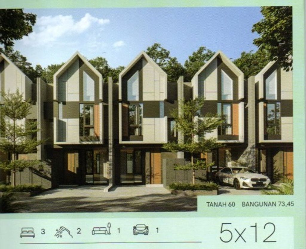 foto tampak rumah tipe RUMAH KHUSUS 63 ( 5X12 ) perumahan GRAND EASTERN