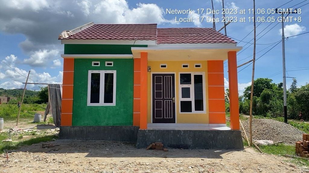 foto contoh rumah perumahan AL BAAROKAH RESIDENT