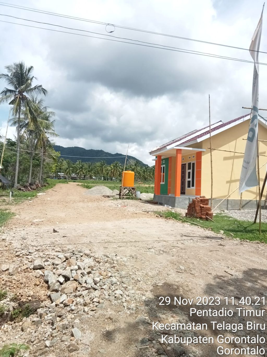 foto gerbang perumahan AL BAAROKAH RESIDENT