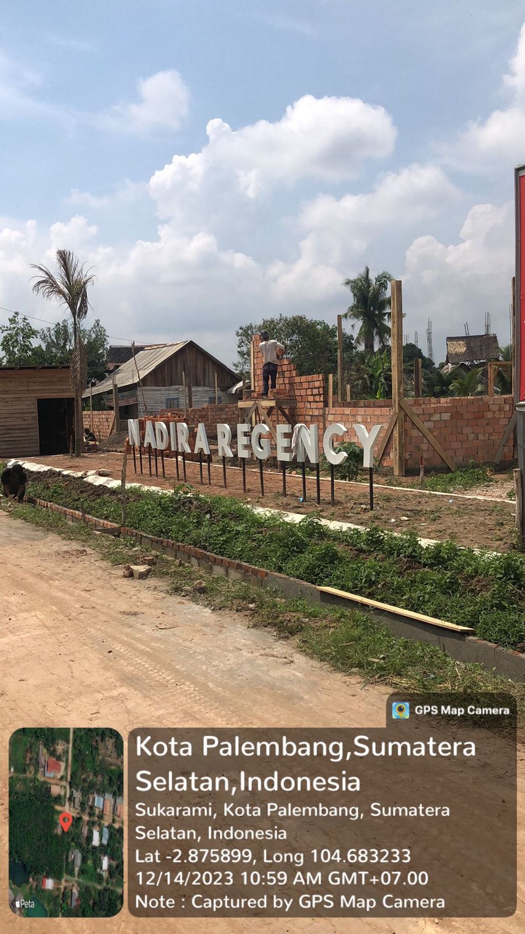 foto denah rumah tipe 36 perumahan NADIRA REGENCY 1
