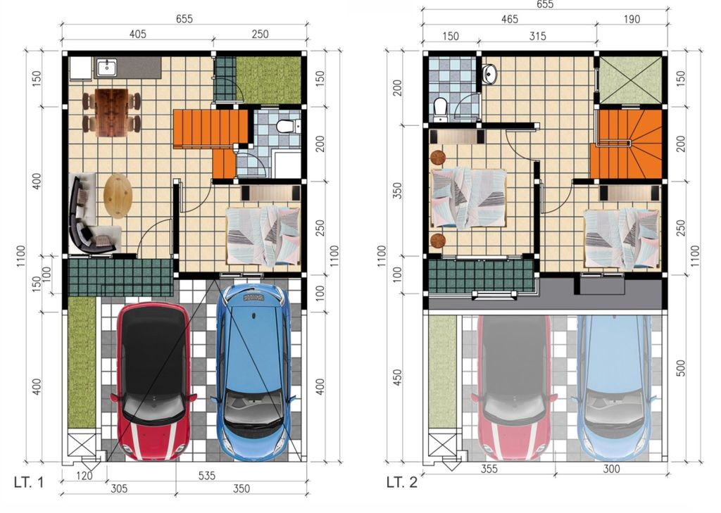 foto denah rumah tipe NEW HAZELNUT (KHUSUS) perumahan NATURA RESIDENCES