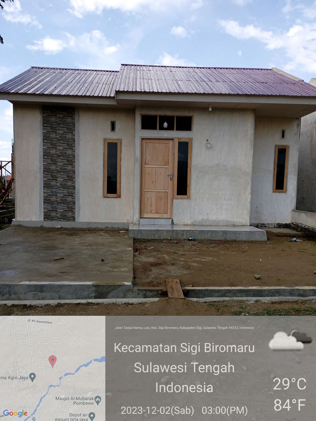 foto contoh rumah perumahan BUMI KENCANA SAKTI 2