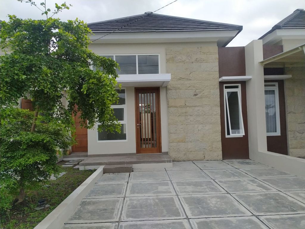 foto tampak rumah tipe 60 perumahan PERUMAHAN MUKTI GREEN PARK RESIDENCE