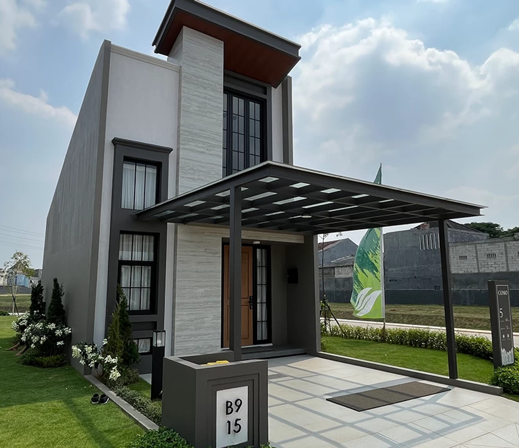 foto tampak rumah tipe COMO - 32 perumahan BUKIT DAGO - 2