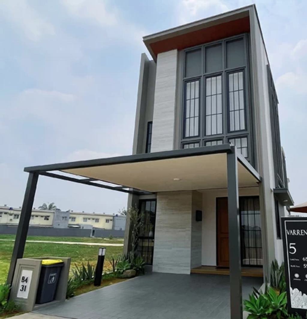 foto tampak rumah tipe VARRENA - 55 perumahan BUKIT DAGO - 2