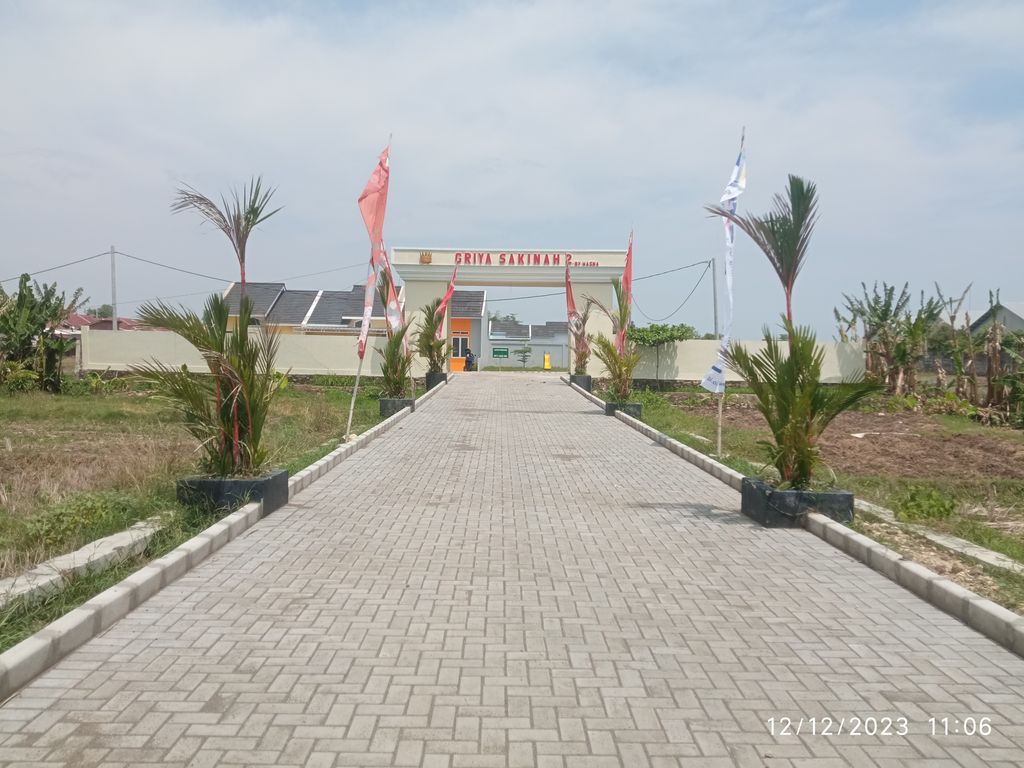 foto gerbang perumahan GRIYA SAKINAH 2