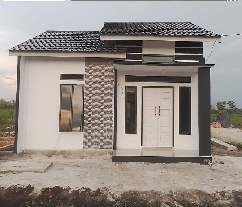 foto tampak rumah tipe 36 perumahan Perumahan villa Mutiara Residance V