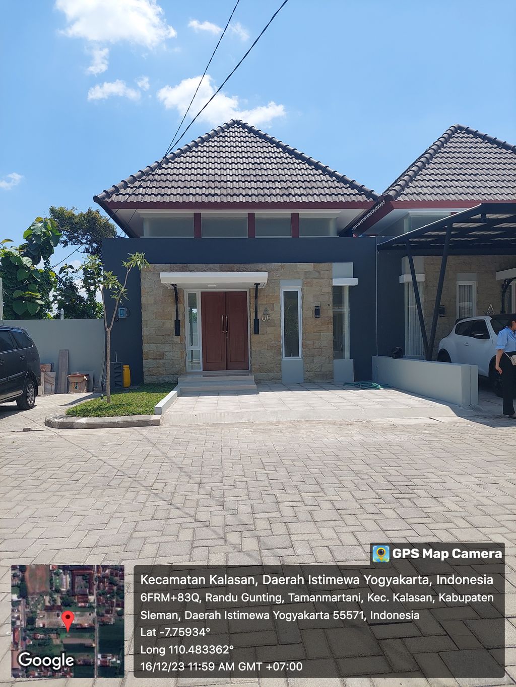 foto contoh rumah perumahan Grha Harmoni Tamanmartani
