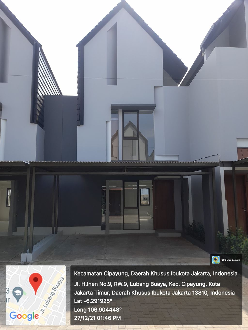 foto tampak rumah tipe 2N perumahan AZALEA RESIDENCE2