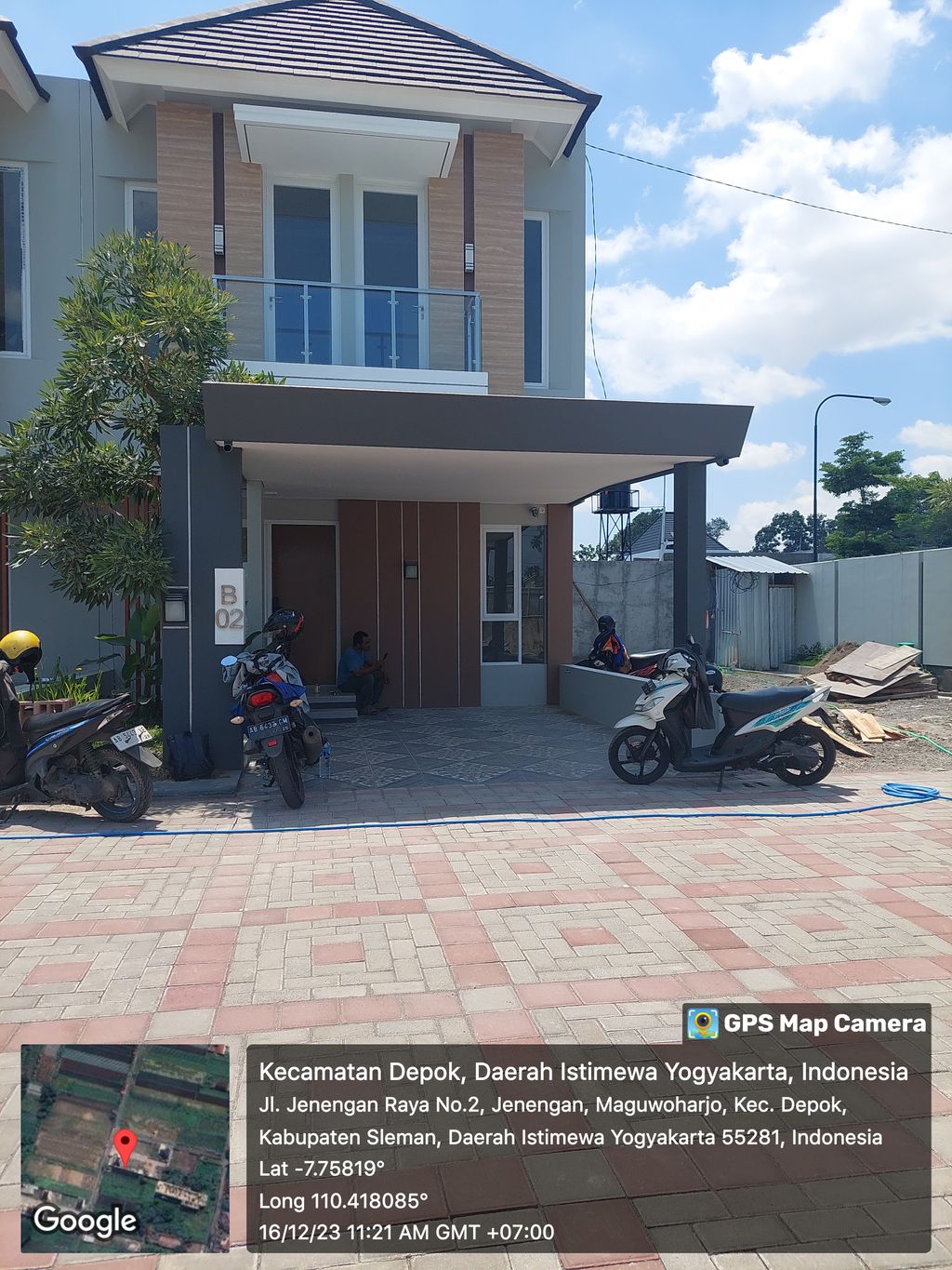 foto contoh rumah perumahan Grand Harmoni Maguwo