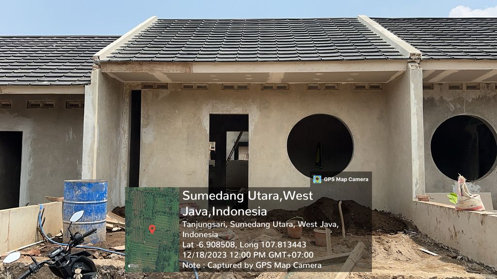 foto contoh rumah perumahan KLARAS GRAND VILLAGE
