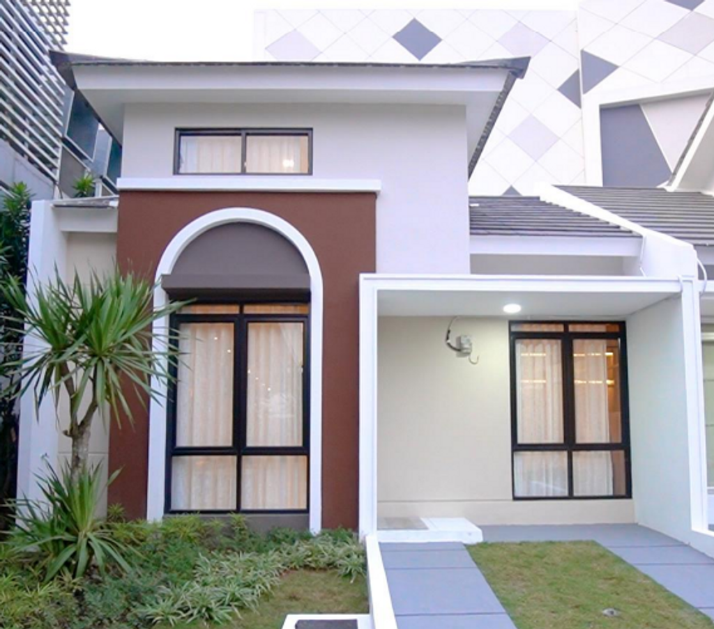 foto tampak rumah tipe K STD - STANDARD perumahan AGATE