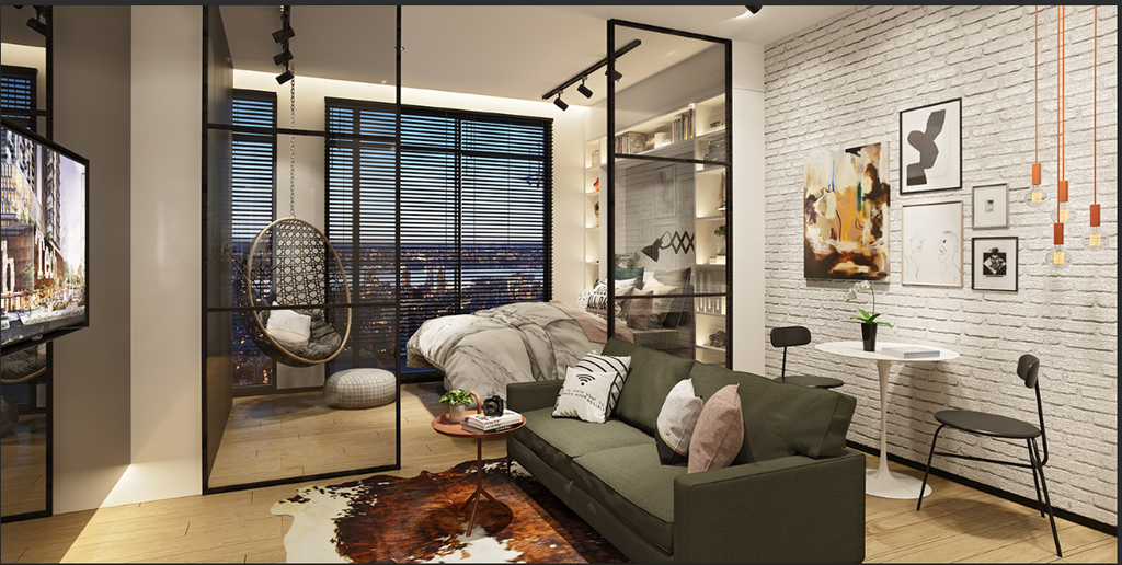 foto tampak rumah tipe APARTMENT AP.C - 1 BR perumahan APARTEMEN TECH HUB (UPPERWEST) - BSD CITY