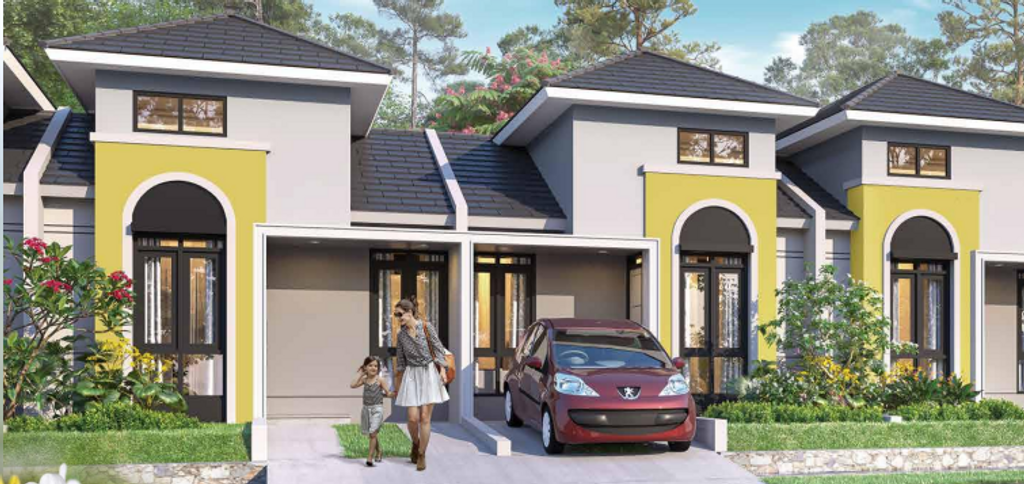 foto denah rumah tipe I STD - STANDARD perumahan AGATE